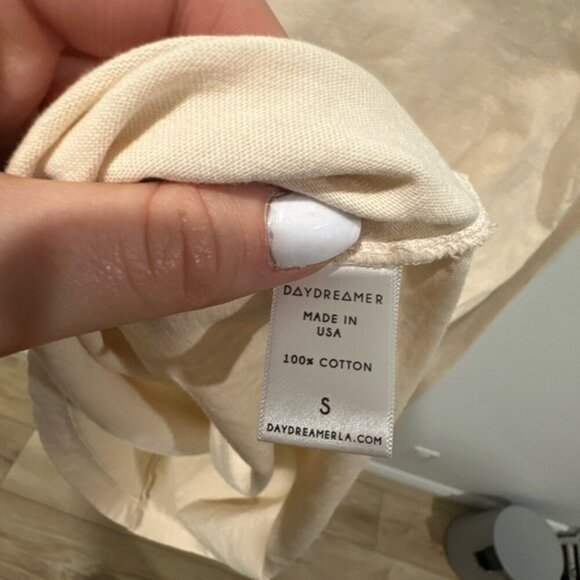 NWOT- FREE PEOPLE x DAYDREAMER COLLAB QUEEN OF HEARTS LONG SLEEVE - Picture 4 of 8